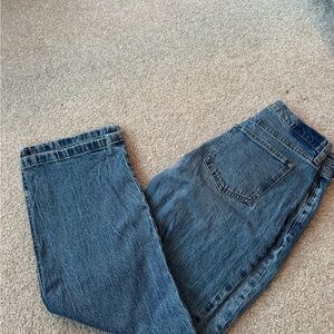 Abercrombie & Fitch Classic Dark Blue High-Rise Jeans